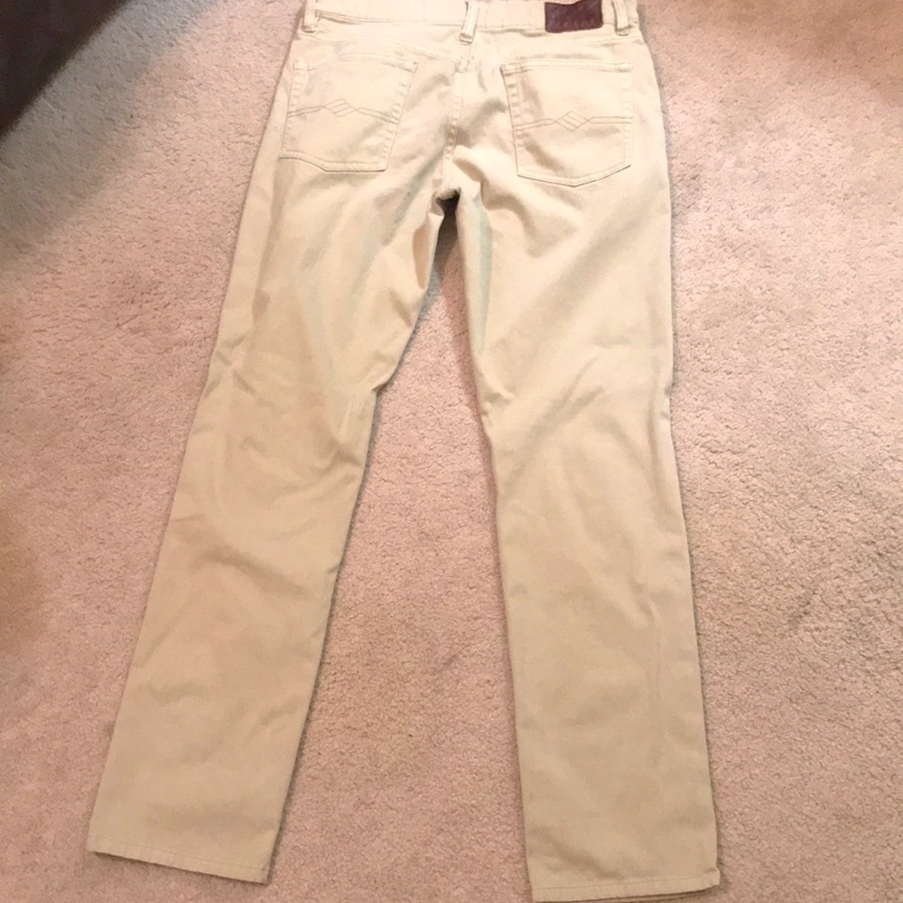 Mens Joseph Abboud Classic Fit Power Stretch 5-Pocket Soft Khaki Pants